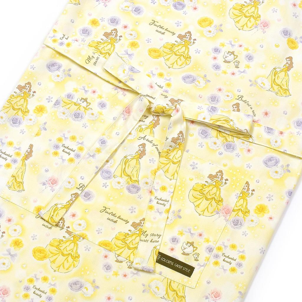 COLORFUL CANDY STYLE Disney Drawstring Gym Apron Cooking Class Kitchen Triangle Scarf AND THE Elementary NV503000 2-Piece Set Bag, Bag, (Sizes