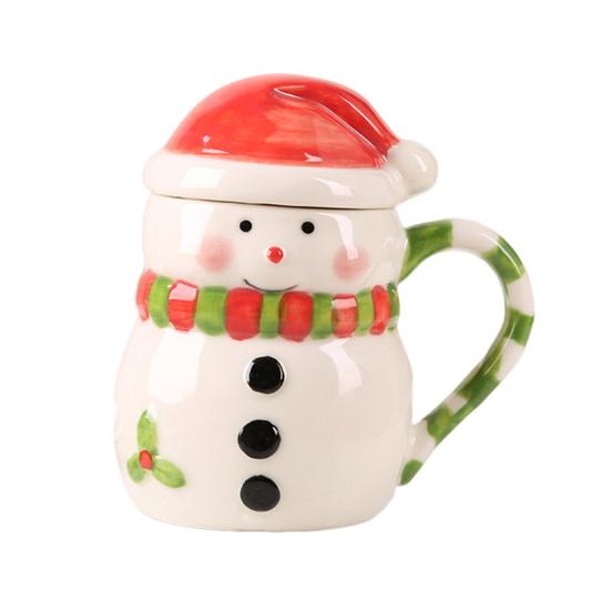 Керамическая чашка для молока, милая новогодняя елка на Хэллоуин, многоразовая кружка для напитков, многофункциональная, для кофе и чая, горячая