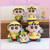 Chan Crayon Shin With Swimming Ring Plush Toy Stuffed Doll Gifts Decoration