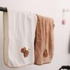 Soft Capybara Pattern Cartoon Towel Super Absorbent Coral Velvet Bath Towel Cartoon Thicker Face Towel Bathroom