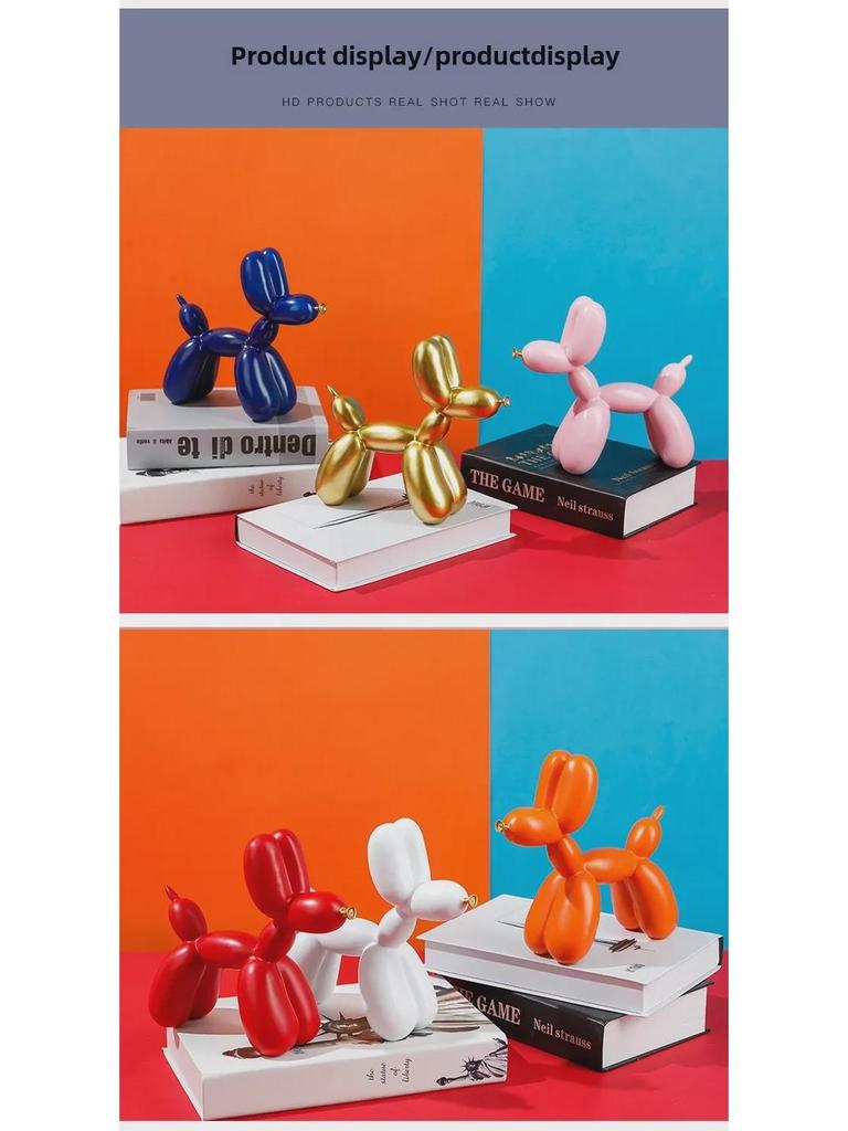 Креативные полимерные украшения в виде собаки из воздушных шаров: Уникальные аксессуары для дома