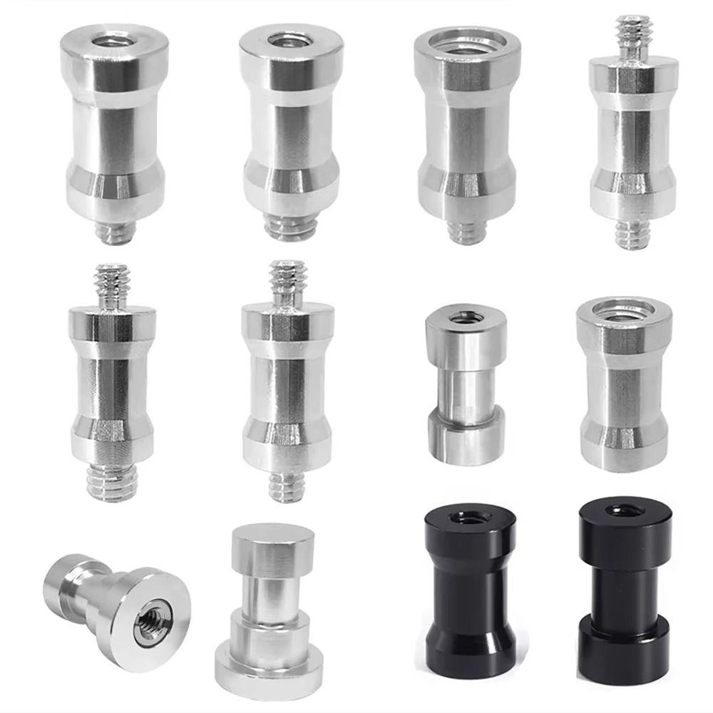 1Pcs Flash Stand Tripod Camera Mount Screw Bracket Mount Adapter 1/4 to 3/8 Screw