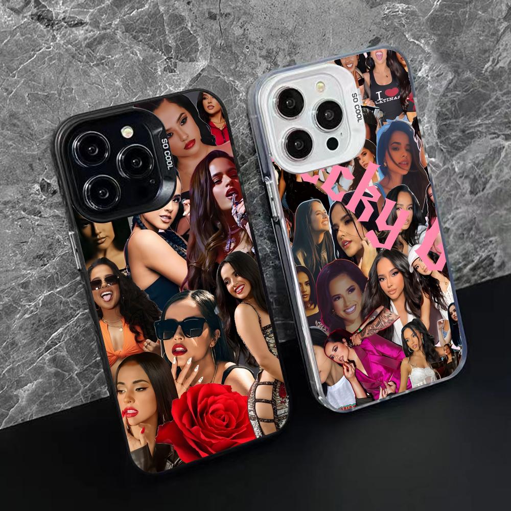 Fashion Becky G Translucent Mobile Phone Case for iPhone 17 16 15 14 13 12 11 X XR XS Air Pro Max Plus Colorful Cover