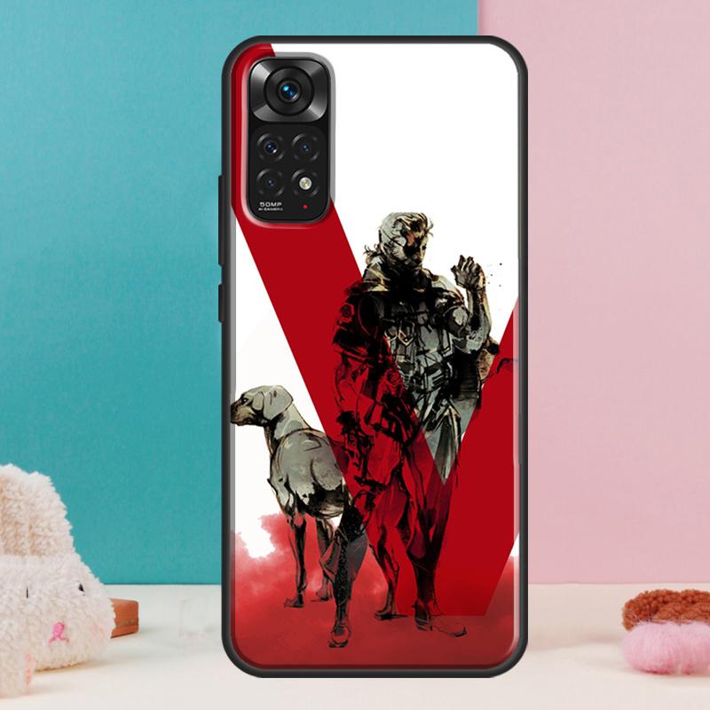 Металлический чехол Metal Gear Solid для Xiaomi Redmi Note 12 11 10 9 8 Pro 9S 10S 11S 12S Redmi 12C 9A 9C 10A 10C Чехол