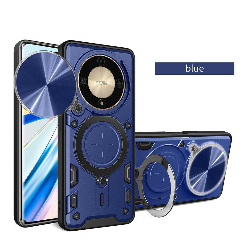 Protective Cover For Honor Magic 6 Lite Magic 6 Pro X9b X8b X7b 5G Case Stand Holder Lens Protection Shockproof Funda Coque Capa