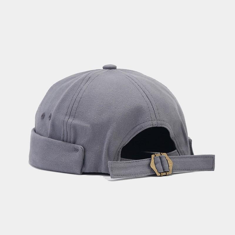 Japanese Style Small Batch Retro Bucket Hats Unisex Solid Color Streetwear Hip Hop Caps