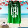 Karpaty Lviv Print Beach Towel, Large Soft Quick Dry Towel for Beach Camping Swimming