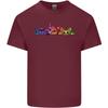 Three Colourful Cats Unisexs Light Cotton TShirt