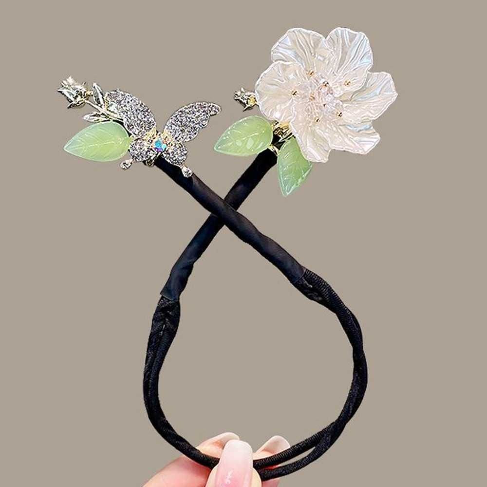 Fashion Hair Styling Tools Girl Accessories Magic Bow Clip Hairpin Bun Bow Hair Iron Curler Braider
