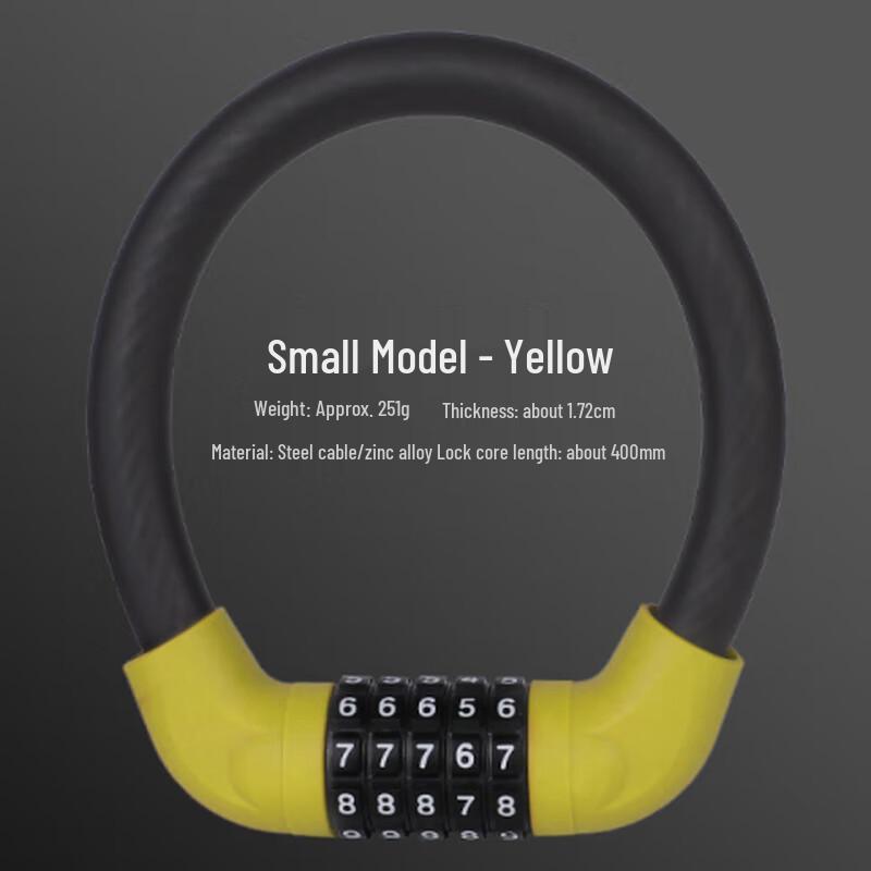 Lishi 5-Digit Password Bicycle Chain Lock