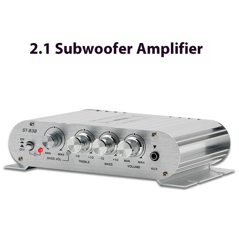 Mini Small Power Amplifier Home Car Multifunctional Speaker Professional Fever 12V Car Power Amplifier Audio