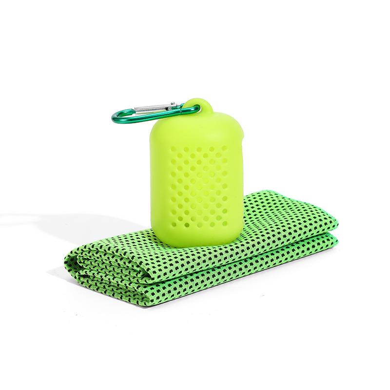 Cooling Towel, Quick‑Dry Cold Sensation Sports Towel, Sweat Wicking Breathable Ice Towel for Yoga Gym Running Outdoor Summer Workout