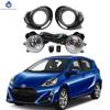 1 комплект противотуманных фар для Toyota Prius c Aqua 2015 2016 2017 Противотуманные фары Комплект автомобильных противотуманных фар с жгутом проводов, лампочкой, переключателем