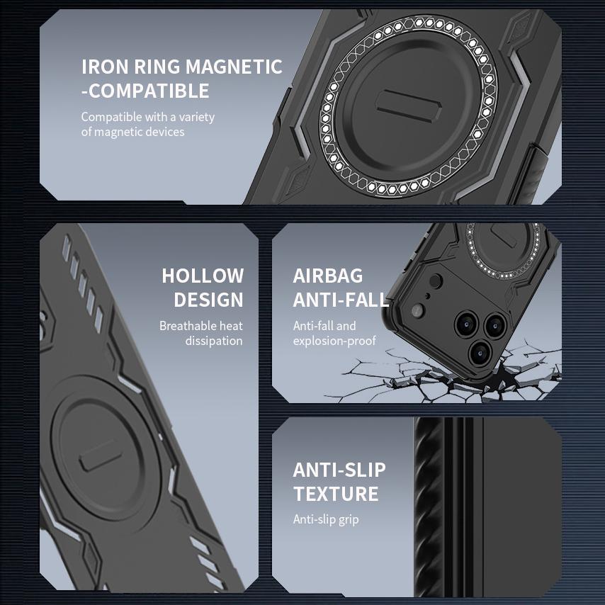 Чехол для телефона с магнитной притягательной деталью для OnePlus ACE5 Ultra/OnePlus 13 13T 13R/OnePlus Nord4/OnePlus ACE5, чехол с задней крышкой для отвода тепла