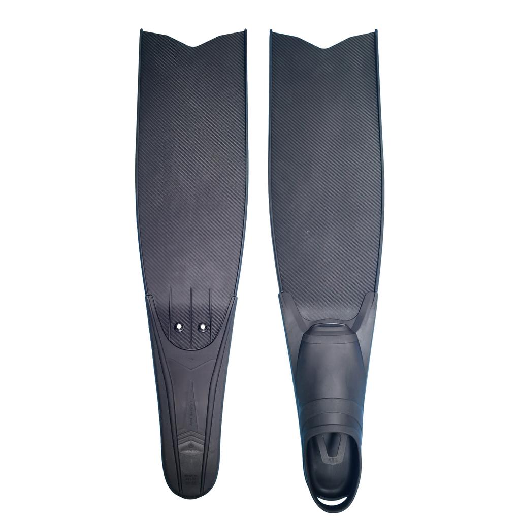 Professional Diving Fins Factory Direct High Quality TPR PP Full Foot Pocket Spearfishing Flippers Long Blade Freediving