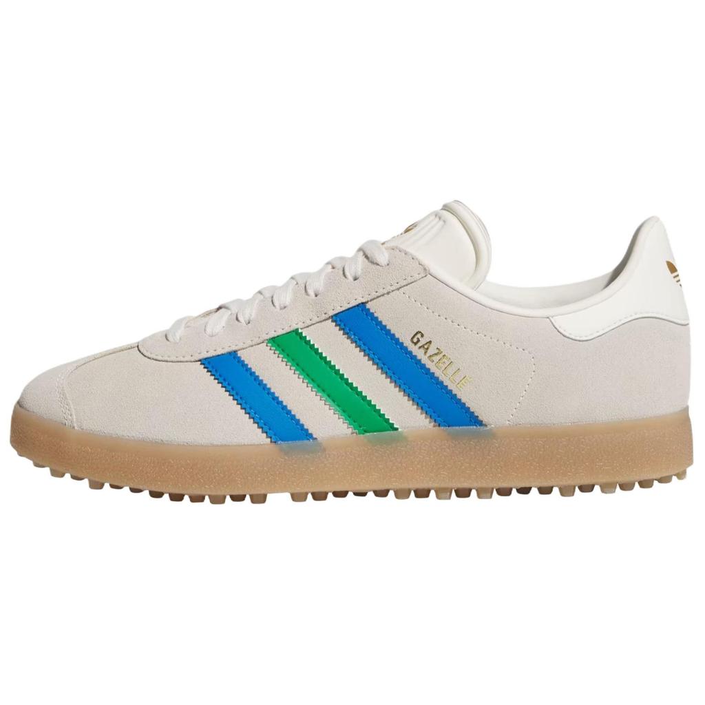 Gazelle Adidas Originals Безшиповый Гольф 'Chalk White Green Blue Bird'JI4165
