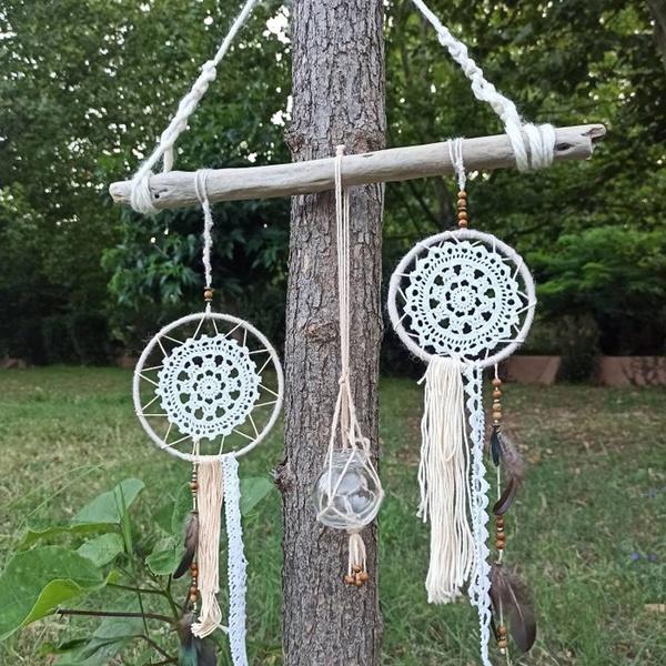 10 шт., кольцо «Ловец снов», круглый деревянный бамбуковый обруч, инструменты для рукоделия, 10–30 см