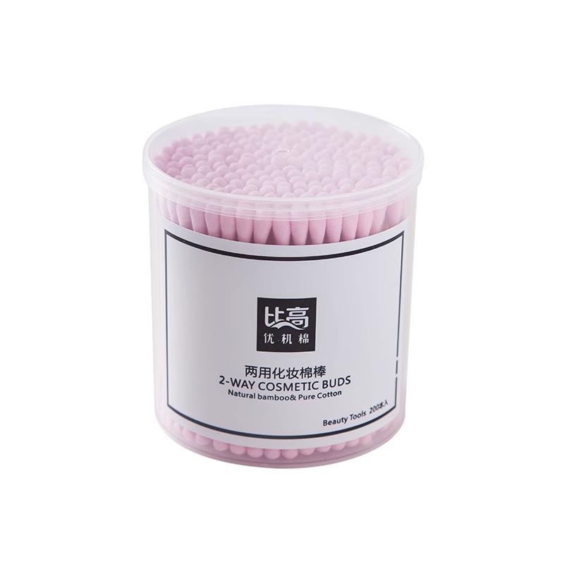 Двусторонние ватные палочки для одноразовой дезинфекции при снятии макияжа