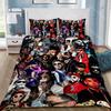 A-Anuel Hasta La Muertes Duvet Pillowcase Bedding Set Adult Boy Girl Bedroom Decoration Children Gift Single Double Large Size