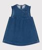 Джинсовый сарафан A0BYH Синий 12 месяцев 74см [Petit Bateau]