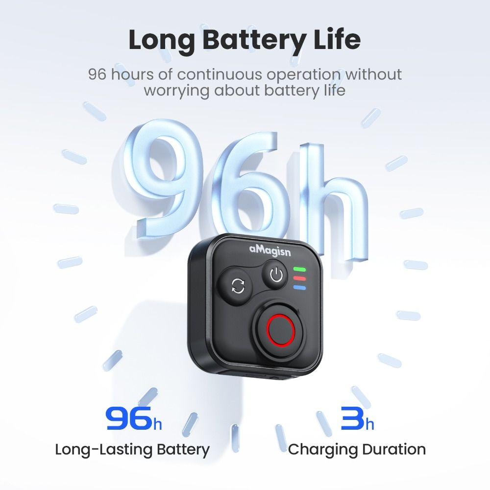 Bluetooth-пульт дистанционного управления 50M с ремешком на запястье Bluetooth-контроллер для Insta360 X5/X4/AcePro 2