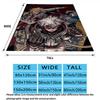 1PC Gachiakuta Patterned Flannel Blanket Suitable For All Seasons For Home Decor Warmth And Comfort Gifts Holiday Present