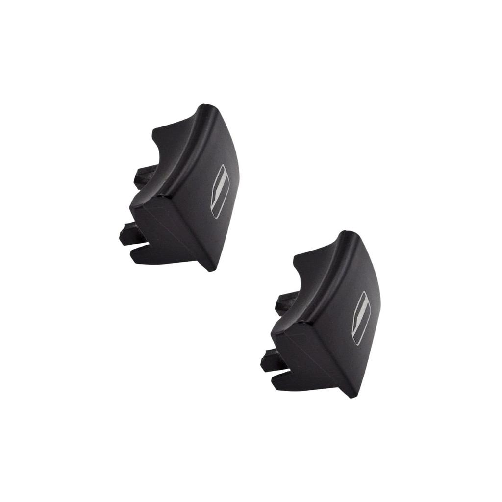 Glass Button Cover for Dodge Nitro, Jeep Liberty 2-Pack