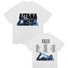 Aitana Cuarto Azul World Tour 2026 Print Tshirt for Unisex and Women Hiphop Retro Summer Winter Print Pure Cotton Tshirt