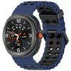 Силиконовый ремешок для Samsung Galaxy Watch 8/8 Classic Sport дышащий браслет Для Galaxy Watch 8 40/44 мм Двухцветный силиконовый ремешок