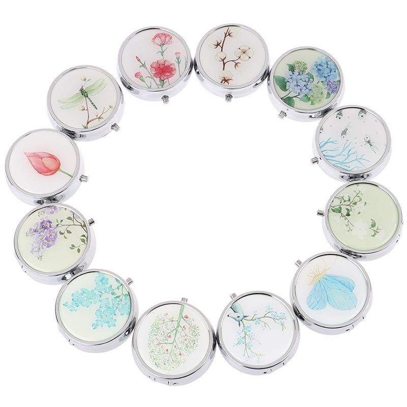 Органайзер для лекарств, портативная коробка для таблеток, контейнер для хранения косметики, складной чехол для таблеток