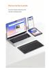 MiShen 85-клавишная двухрежимная Bluetooth-клавиатура - Бесшумные ножничные переключатели, совместима с MAC и планшетами