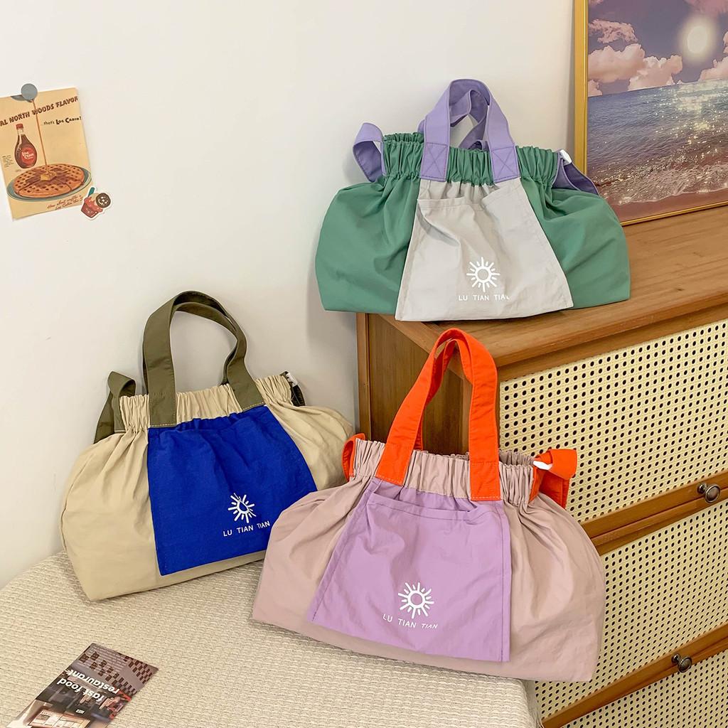Child Nylon Shoulder Bag With Breathable Material For Daily Use