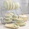 Modern Lanka Light Luxury Cream Style Dinnerware Set