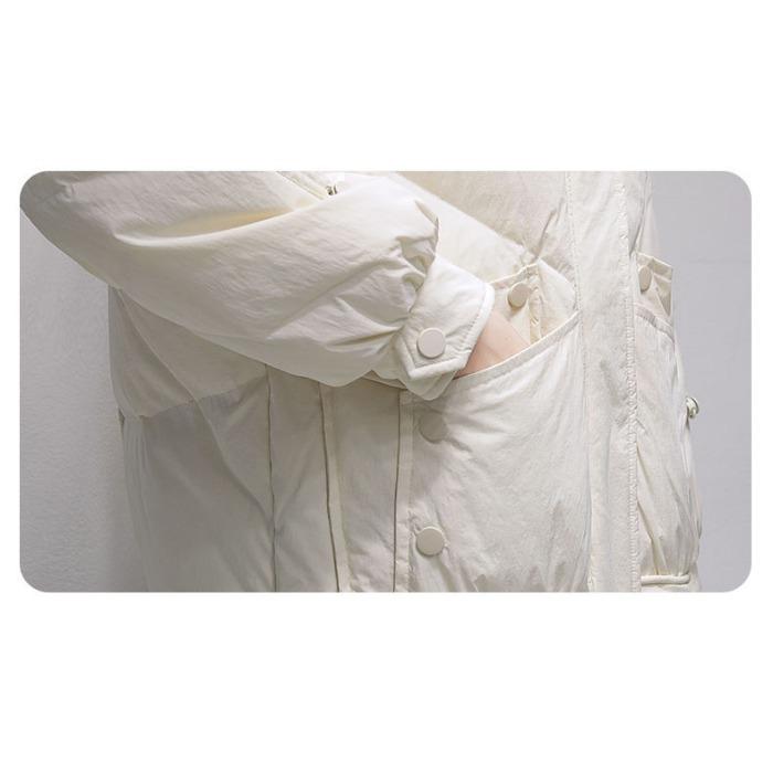 Популярное женское зимнее хлопковое пальто, утолщенное и теплое, короткий фасон, привлекательное и модное