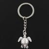 Fashion Keychain 26x23mm Tortoise Turtle Sea Pendants DIY Men Jewelry Car Key Chain Ring Holder Souvenir For Gift