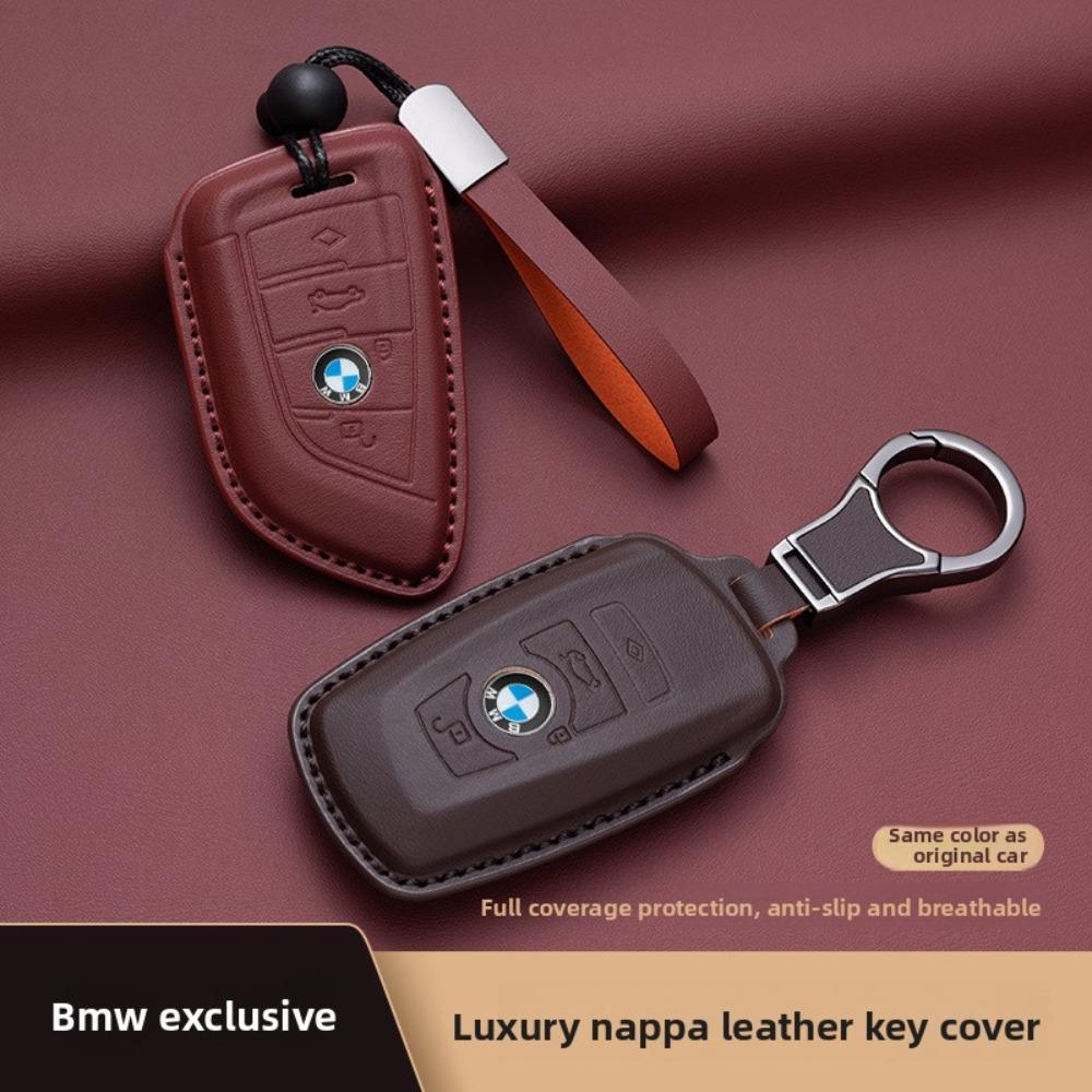 Премиальный кожаный чехол-брелок из кожи Наппа для BMW 3 серии 1 5 серии I3 X1 X3 X5 IX3 530 Точная посадка