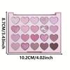 Палетка теней Sweetheart из 20 цветов, пудрово-коричневые матовые и с шиммером, искрящиеся и яркие, универсальная новинка для создания элегантного макияжа