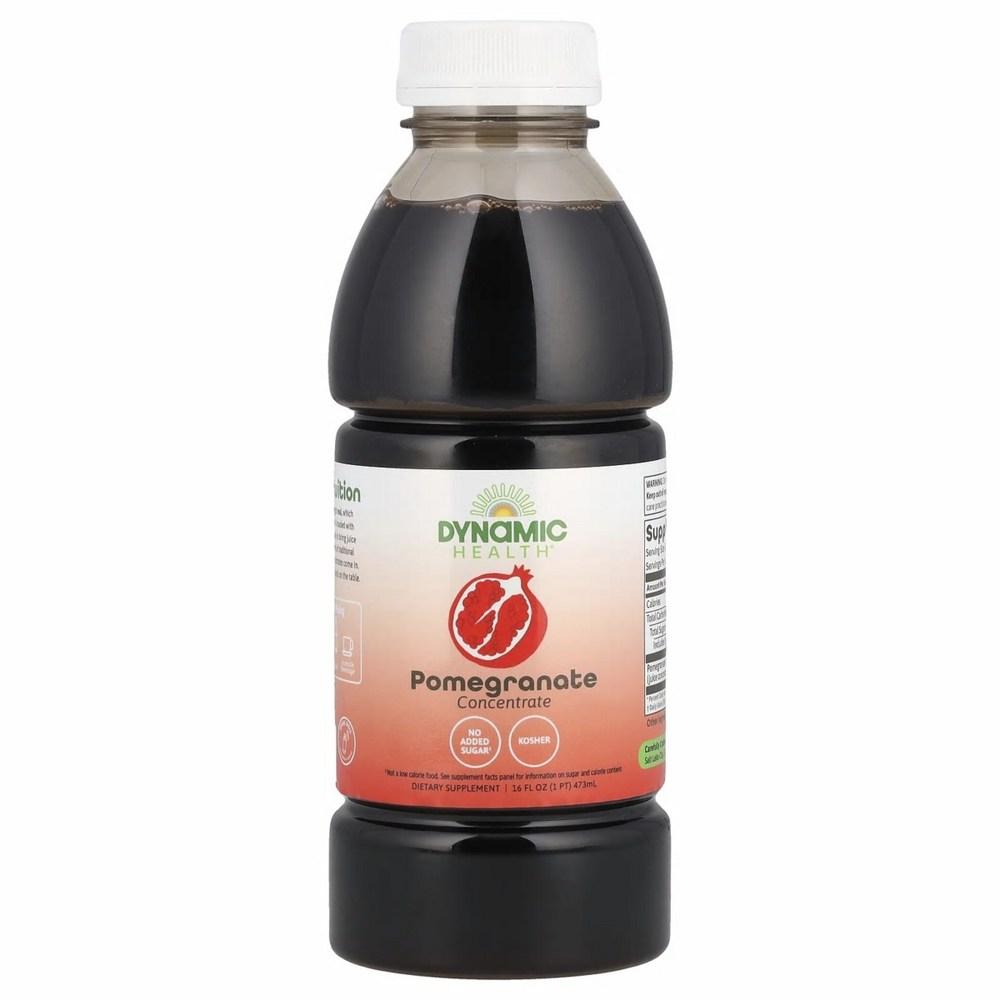 Dynamic Health Pomegranate Concentrate 473ml DNH-10023 Ingredients: may be subject to change at the manufacturer’s discretion. For | 473ml