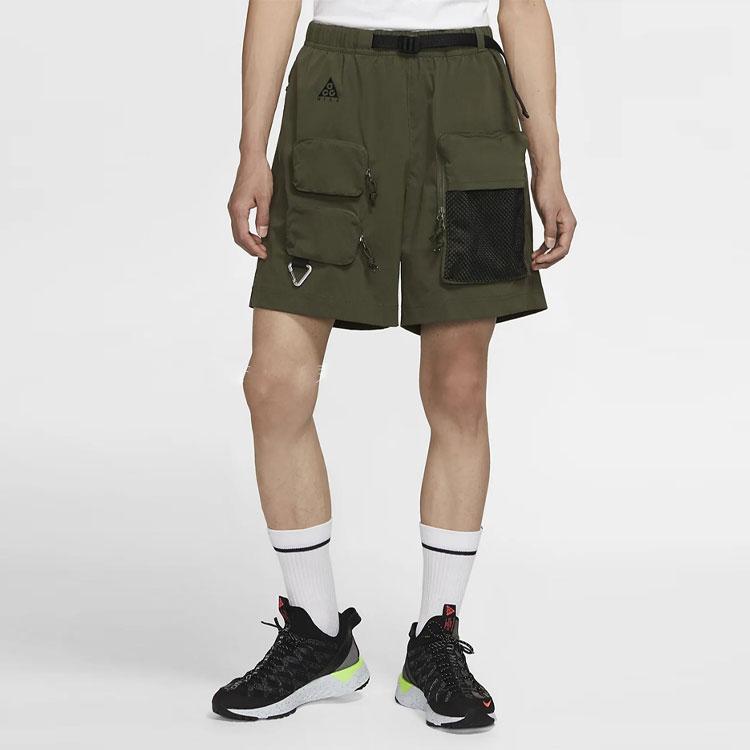 Nike Мужские карго-шорты ACG, армейский зеленый, CK7856-326