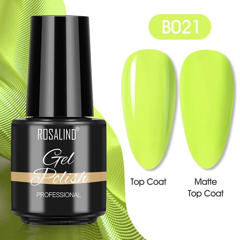 ROSALIND Зимняя серия цветных гель-лаков - Полуперманентное глиттерное покрытие для профессионального использования