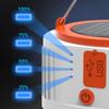Портативный фонарь USB солнечной энергии мобильный свет с 24шт лампы бусины для кемпинга на открытом воздухе случайно