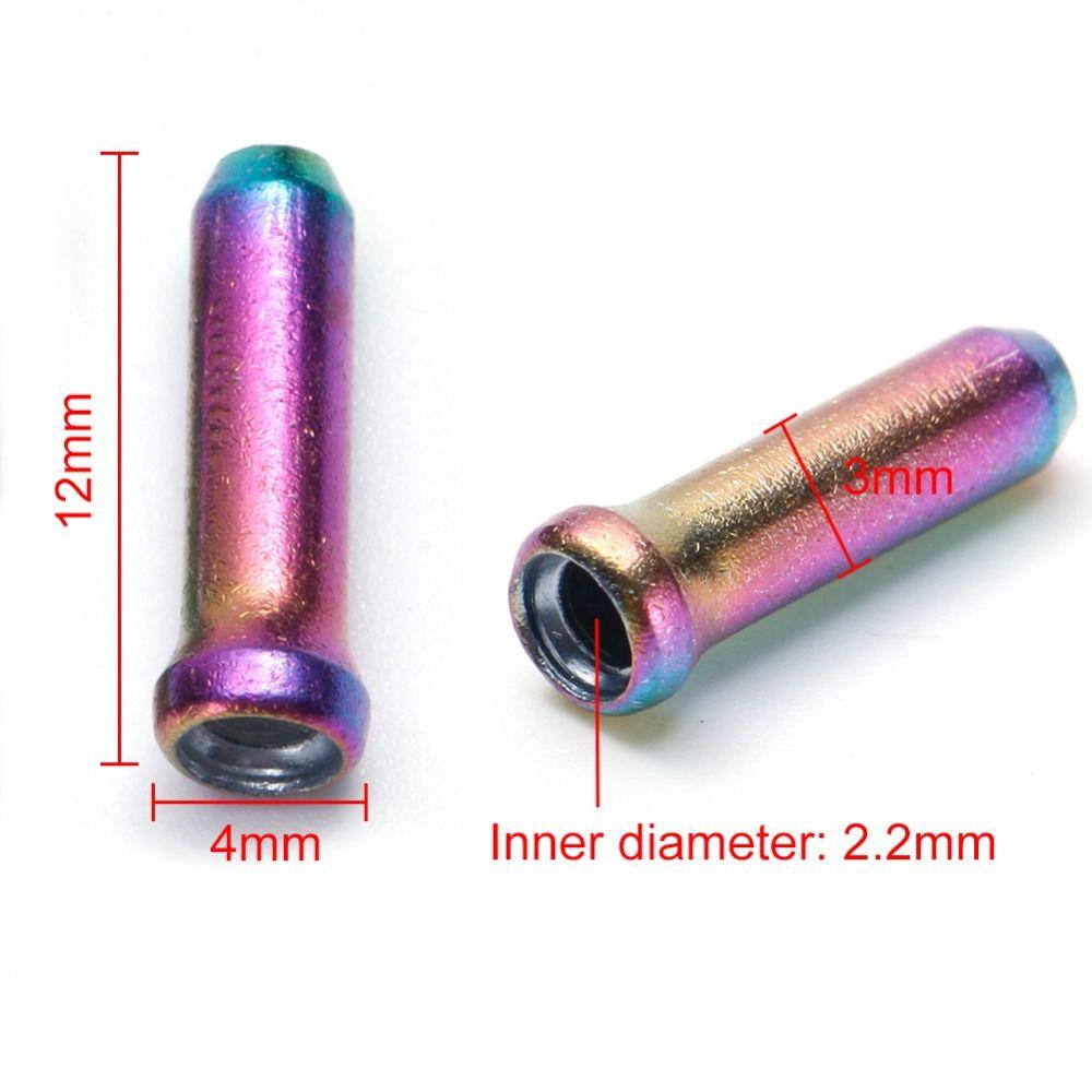20Pcs Replacement Line Core Cap Aluminum Zinc Zinc Alloy Shifter Cable Tips Bike Wire End Caps  Bike