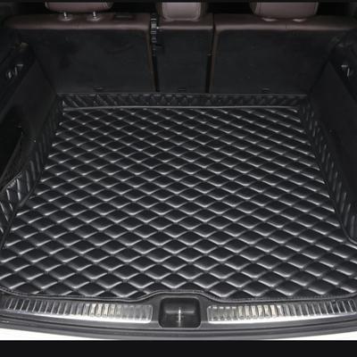Коврики в багажник для Lincoln MKC 2017- Версия без динамика в багажнике Грязеотталкивающий Прочный Кожаный Ковер Защитная накладка