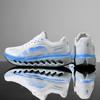 Men Sports Running Black Jogging Shoes Casual Sneakers Outdoor Breathable Mesh Male Light Shock-absorption Grey Tennis Footwear