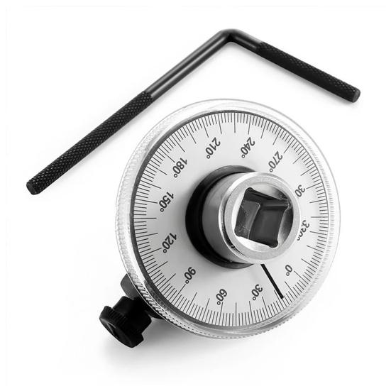 Angle Torque Gauge Tool 1/2 Inch Automobile Angle Gauge And Torque Gauge Torque Angle Meter Pointer Dial Torque Meter Measuring Instrument