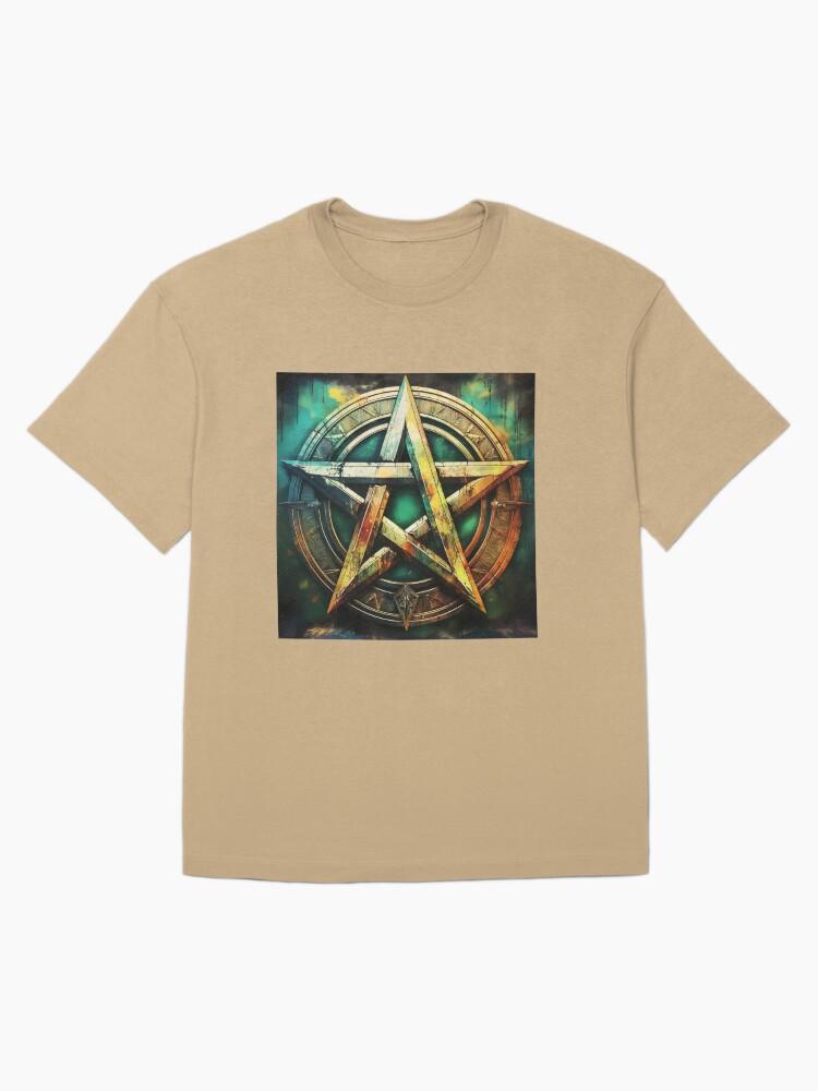 Pentangle Talisman Pentacle Pentangle Oversized T-Shirt
