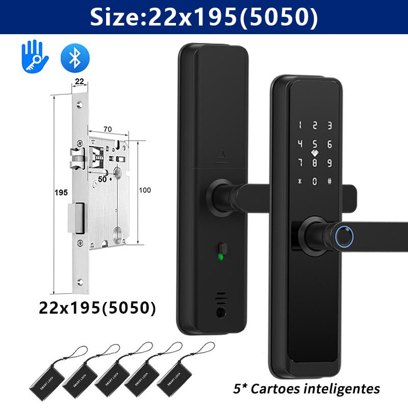 Умный цифровой электронный дверной замок TTlock приложение разблокировка полуавтоматический умный замок замок с отпечатком пальца домашний замок квартиры