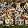 Journal GO 50pcs Weird Cottage House Collage Sticker Vintage Castle Landscaping Material Creative DIY Journal Stationery