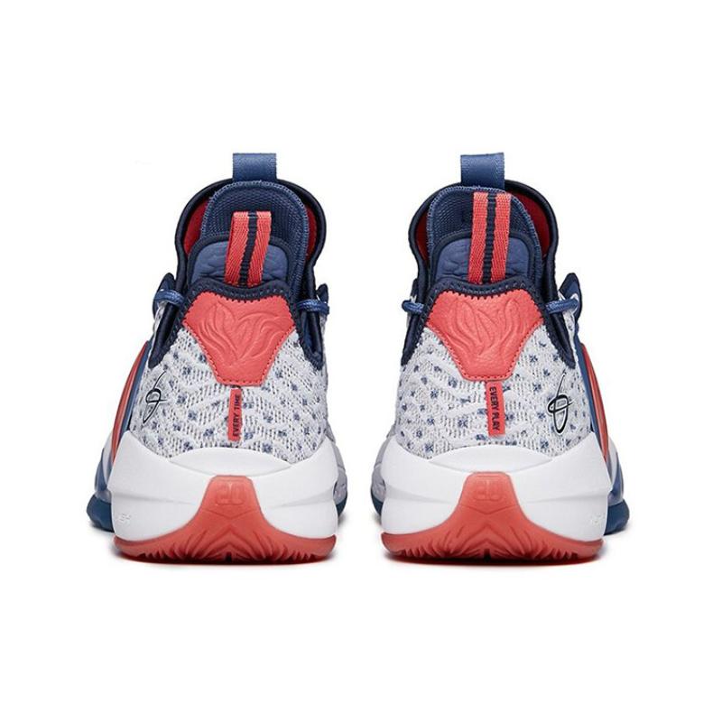 Anta X Gordon Hayward GH2 Low Баскетбольные кроссовки 'Капитан Америка' Кроссовки 112131103-1
