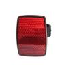 (Joy choose)Handlebar Mount Safe Reflector Bicycle Bike Front Rear  Red / White New